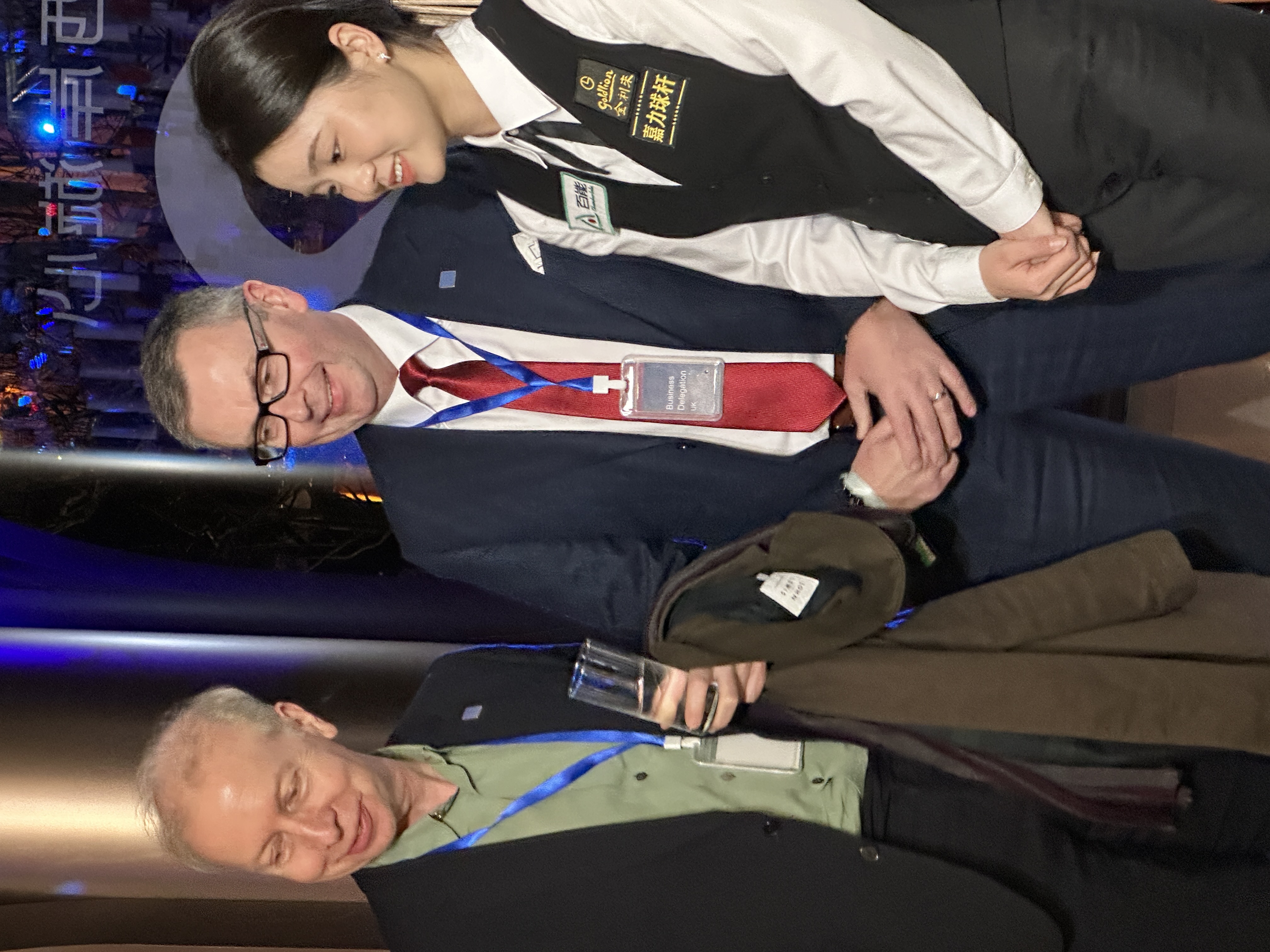 恒盛娱乐品牌代言人白雨露受邀出席英国政府高级内阁大臣莅临专属招待会