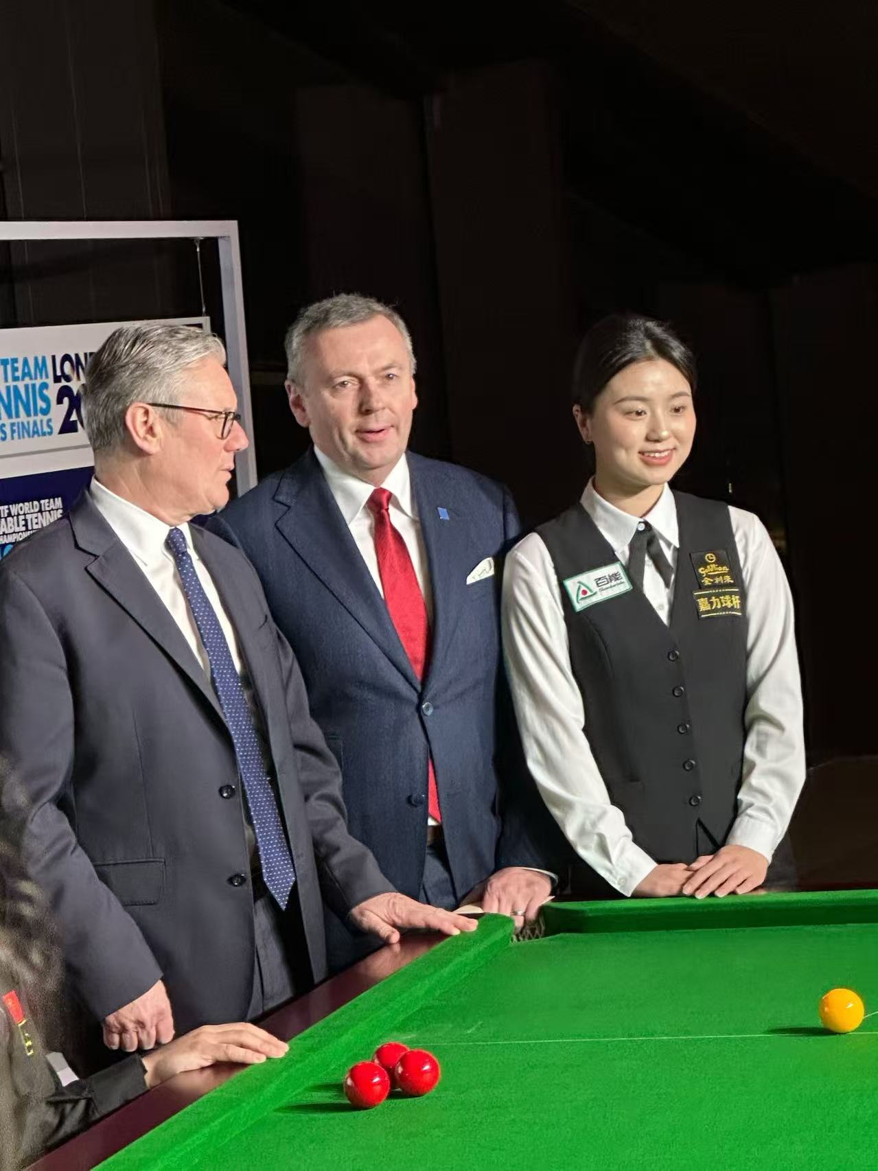 恒盛娱乐品牌代言人白雨露受邀出席英国政府高级内阁大臣莅临专属招待会